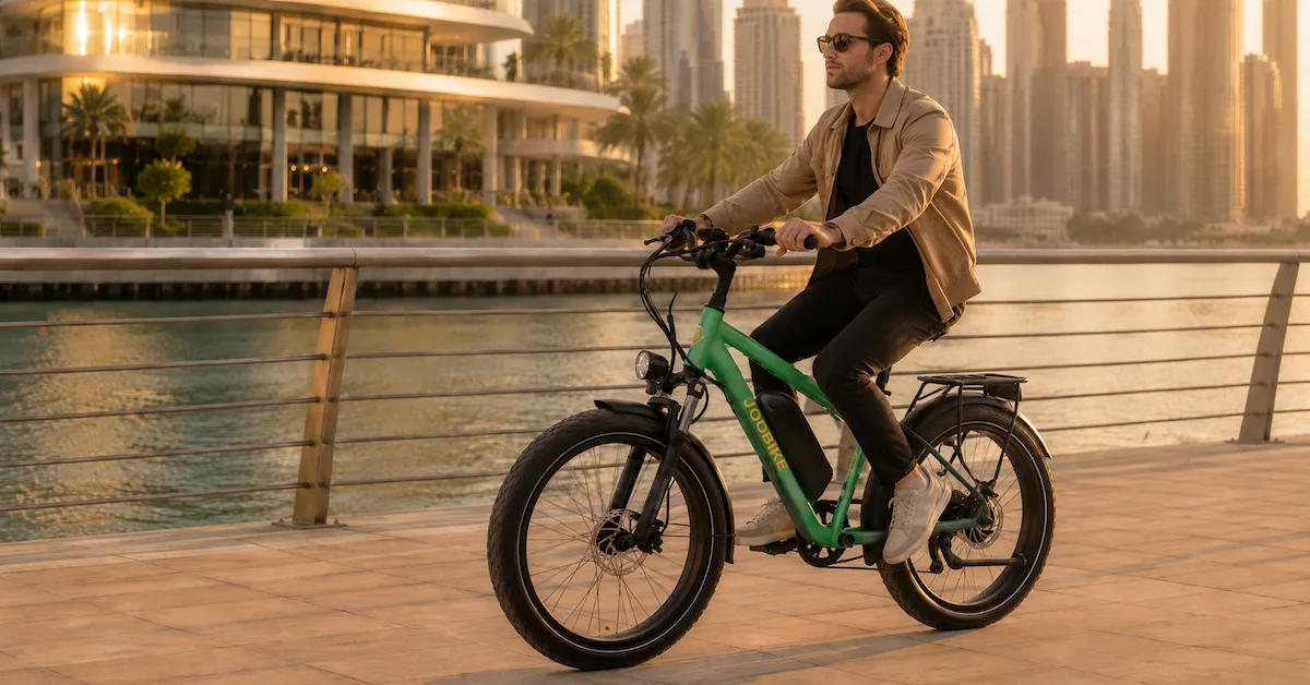 JOBOBIKE premium waterfront e-bike ride