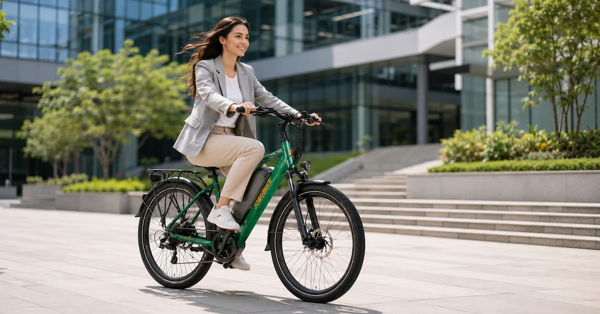 JOBOBIKE longtail cargo family ride