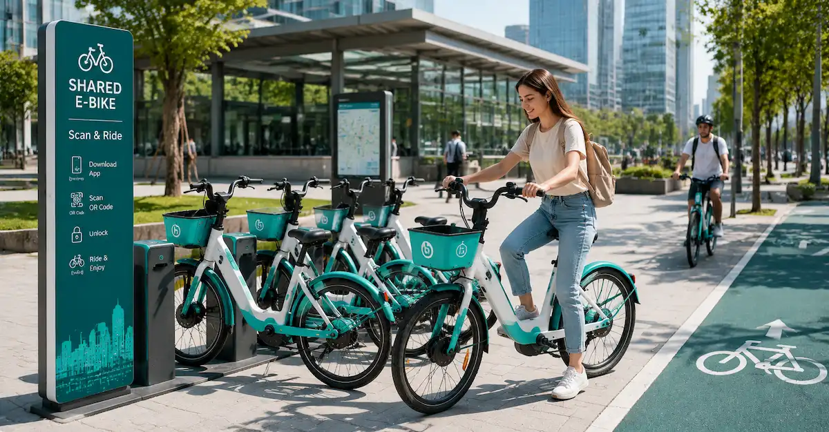 JOBOBIKE smart shared e-bike mobility