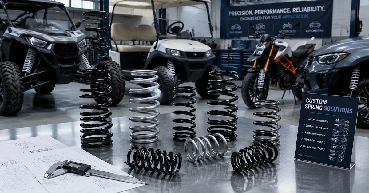 Vehicle spring customization service