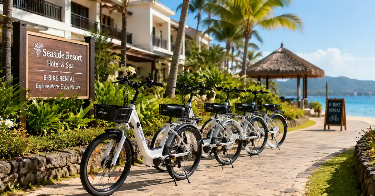 electric bikes for hotel rental fleets