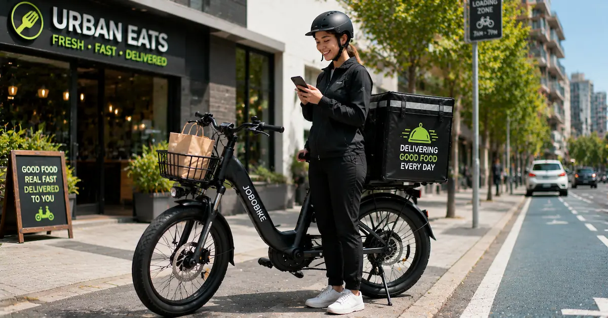 e-bikes for food delivery businesses