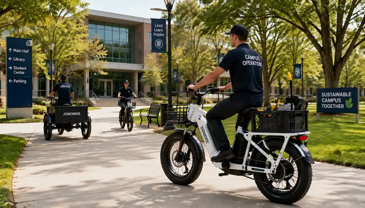 JOBOBIKE campus utility e-bike transport