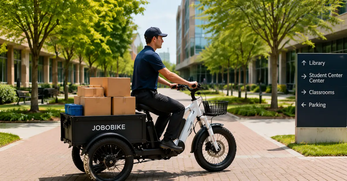 Utility E-Bikes for Campus Operations: How to Improve Smart Campus Mobility Utility E-Bikes for Campus Operations: How to Improve Smart Campus Mobility