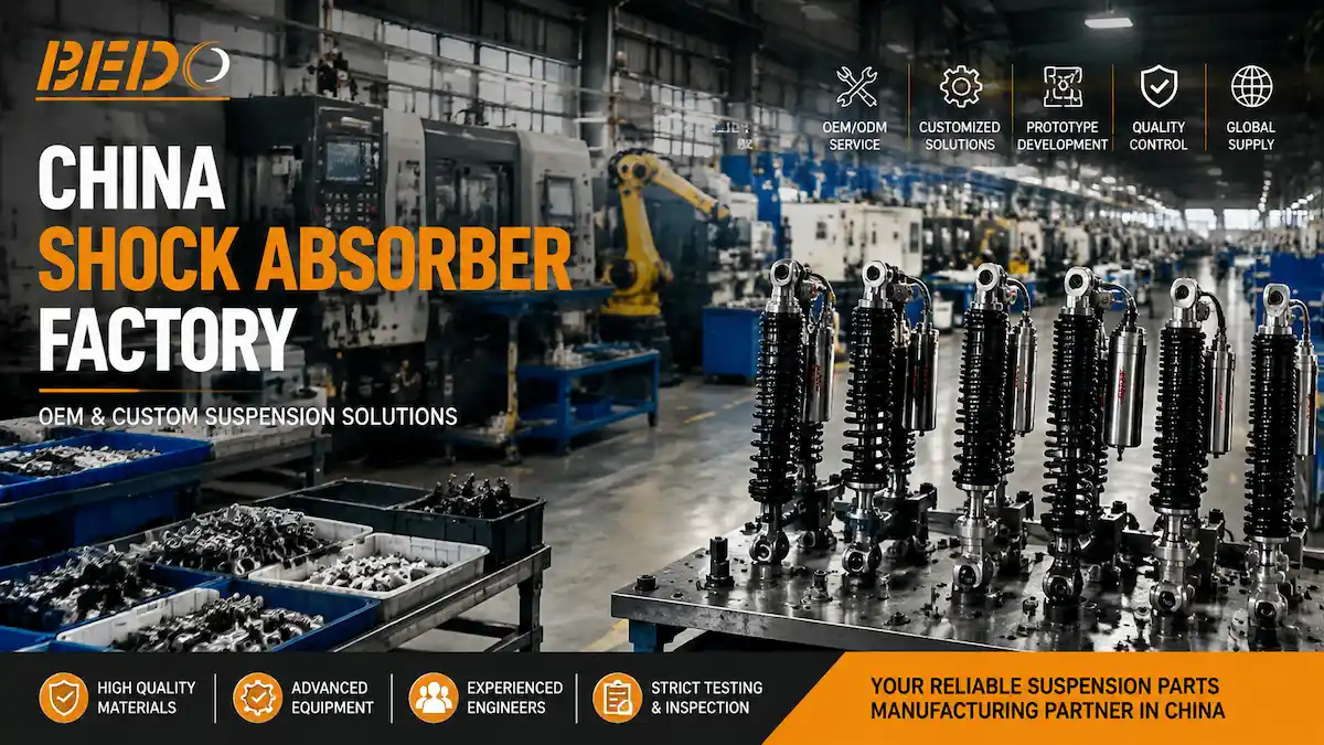 China Shock Absorber Factory: How OEM Buyers Choose a Reliable Suspension Manufacturing Partner