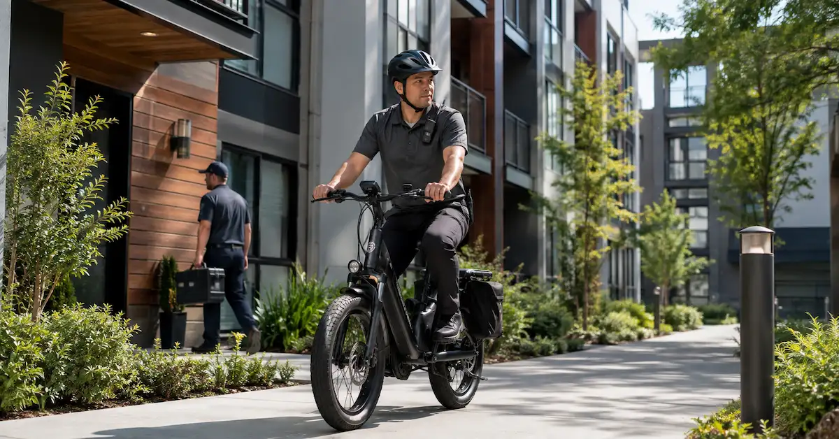 e-bike fleets for property management