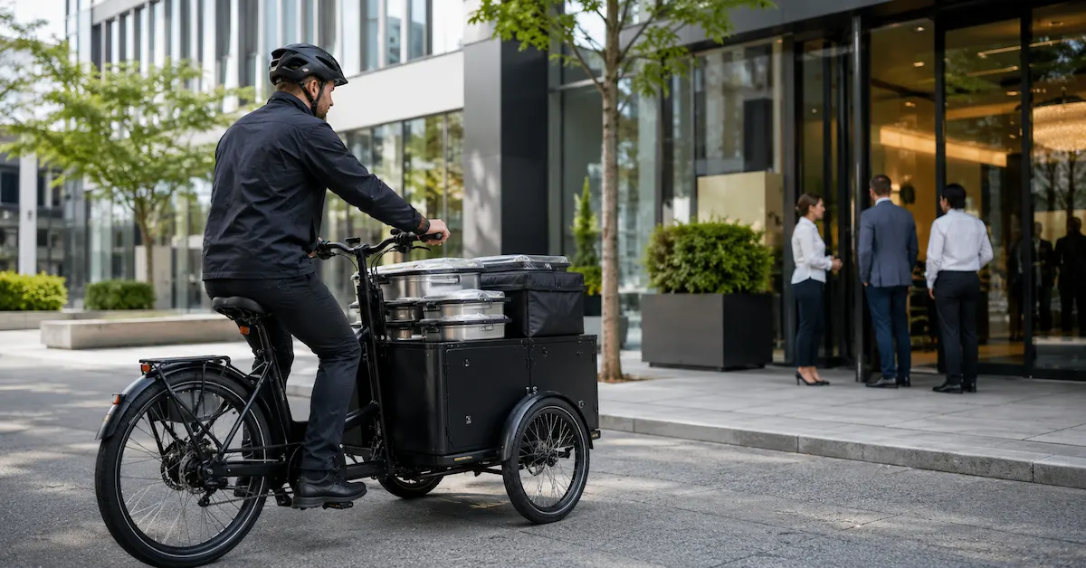 cargo bikes for catering delivery