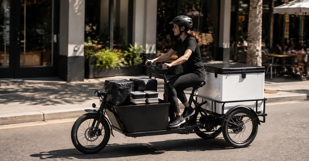 Event catering electric bike
