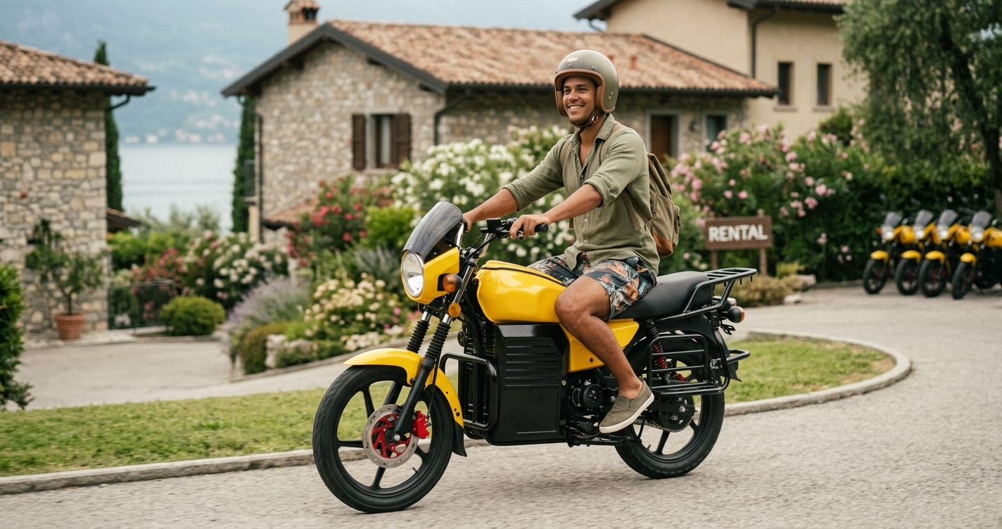 Resort Rental Electric Motorcycle
