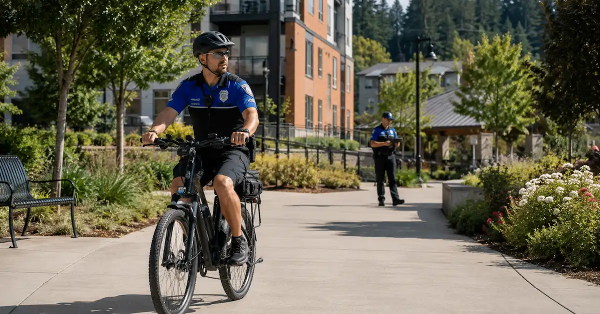 electric bikes for municipal patrol