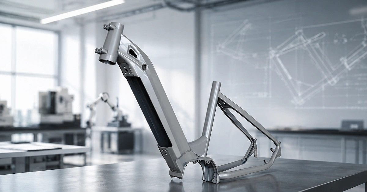 custom frame e-bike factory