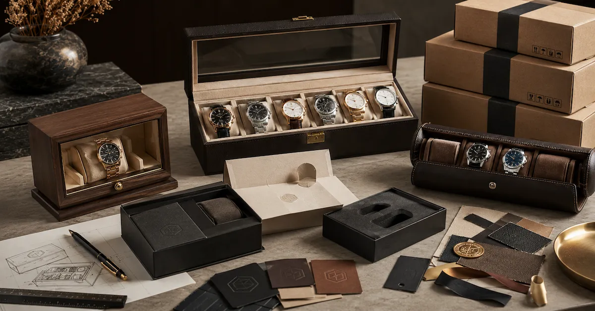 Custom watch box packaging design