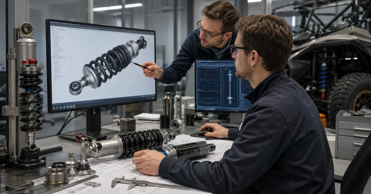 Can a Suspension Supplier Develop Shock Absorbers From 3D CAD Files?