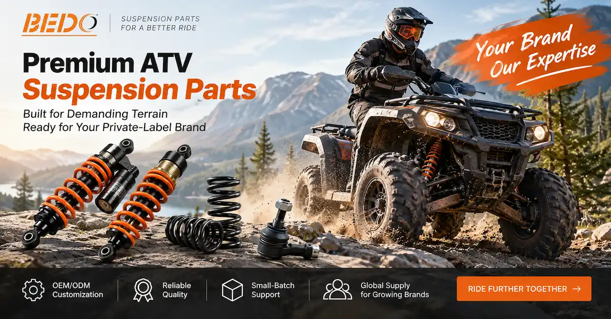 Sourcing Premium ATV Suspension Parts: From OEM Samples to a Private-Label Launch