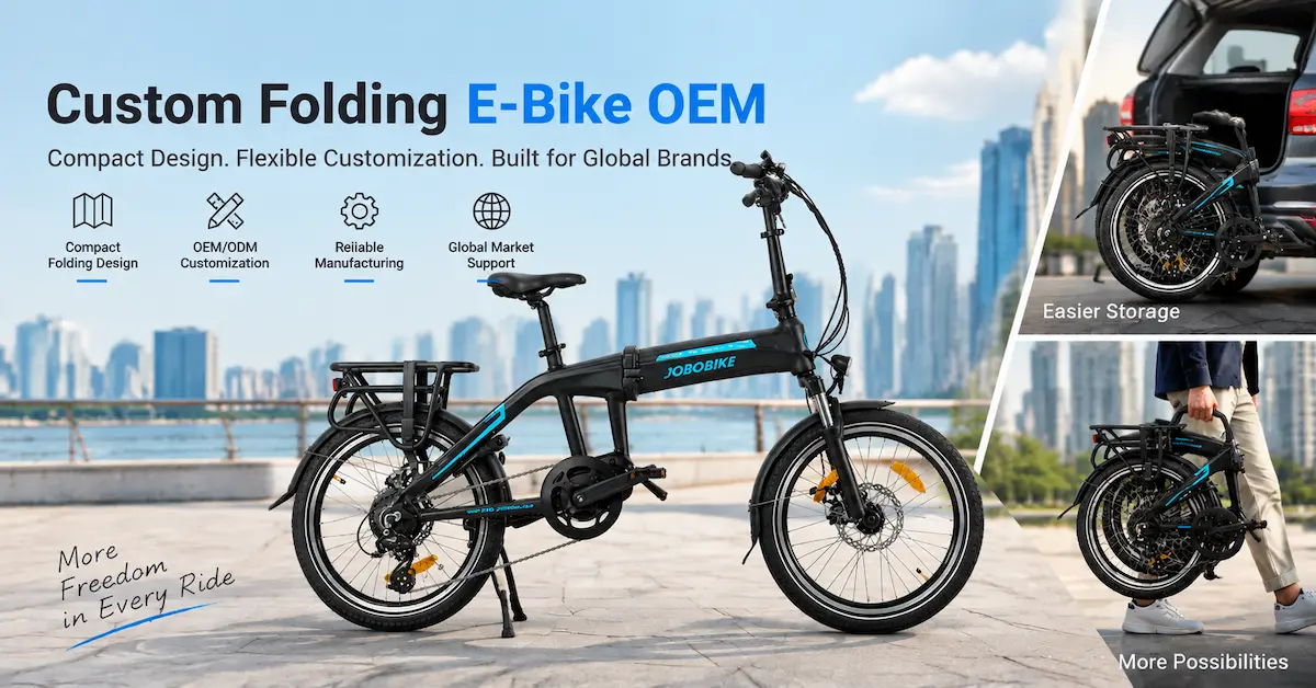 Custom Folding E-Bike OEM: How Brands Control Folded Size, Frame Design and Mass Production Custom Folding E-Bike OEM: How Brands Control Folded Size, Frame Design and Mass Production