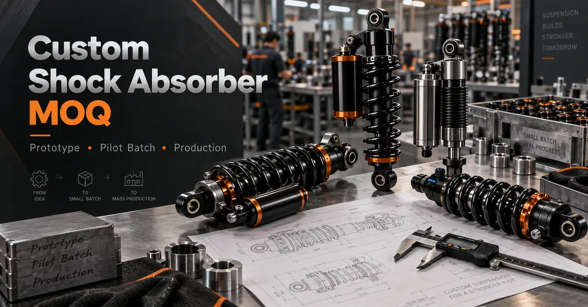 Custom shock absorber MOQ guide for buyers