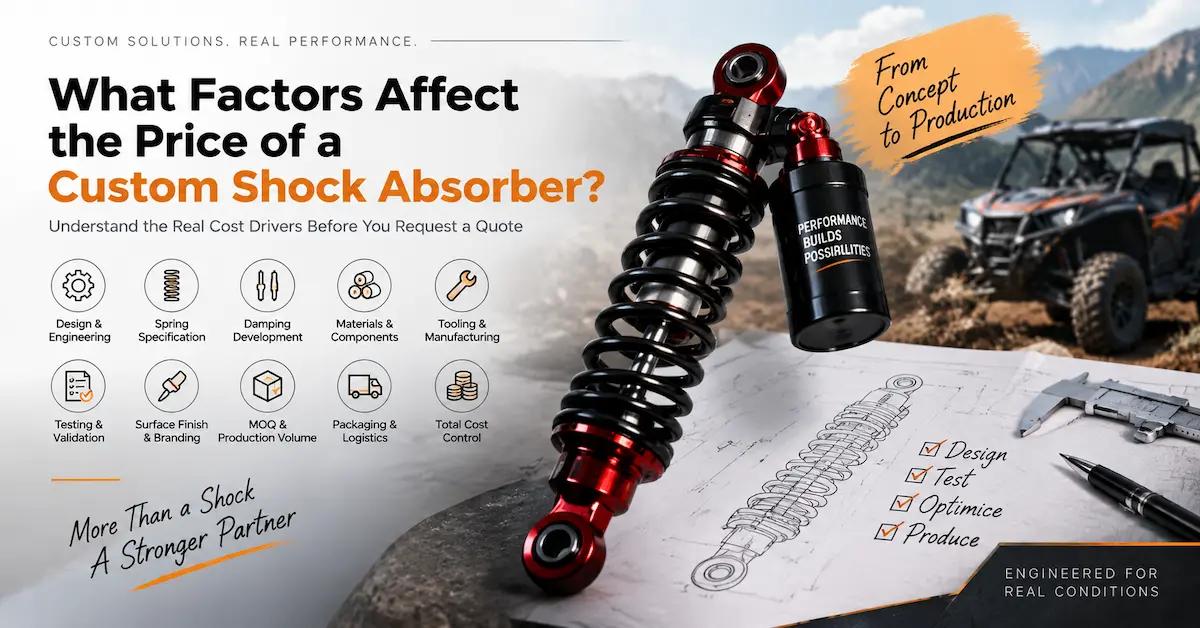 Custom Shock Absorber Price: 12 Cost Factors OEM Buyers Should Compare