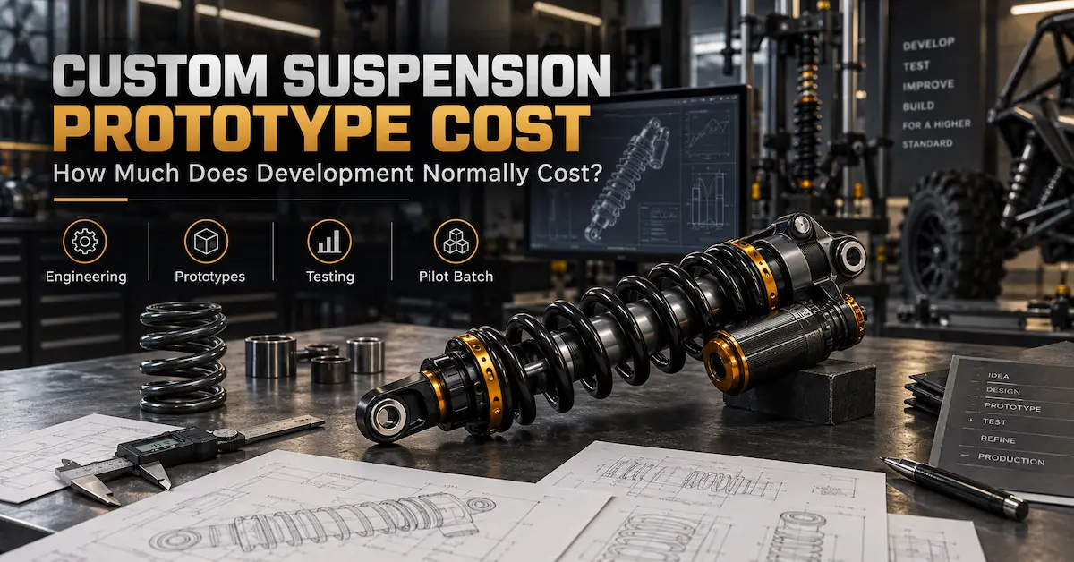Custom Suspension Prototype Development Cost: What OEM Buyers Pay for Before Production