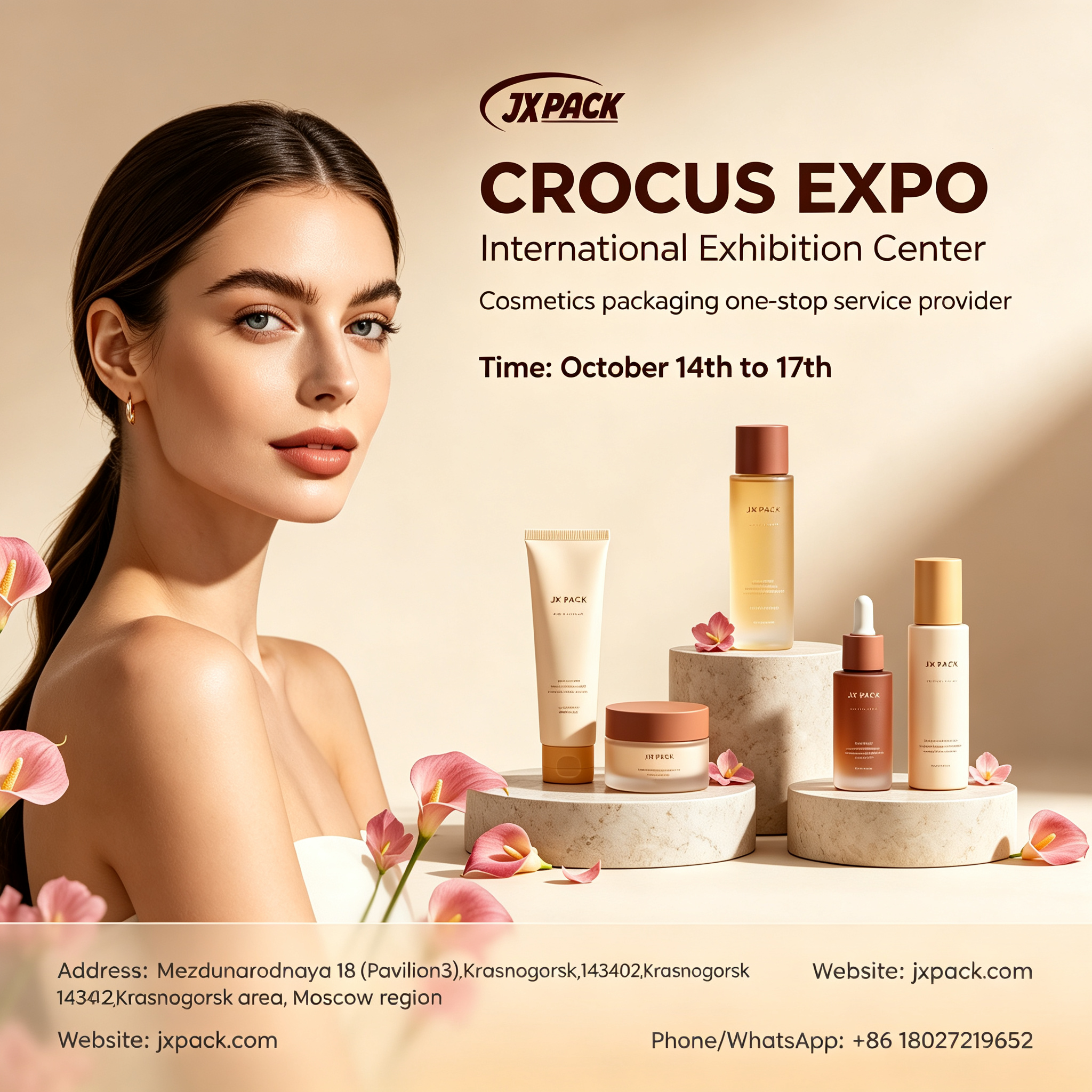 JXPACK booth 9A02, Cosmobeauté Indonesia 2026