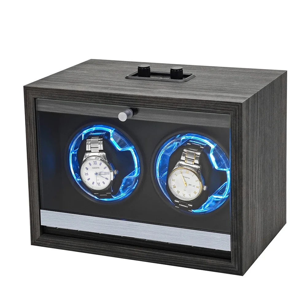 Watch winder manufacturer series image two - two-slot cabinet from the same countertop series