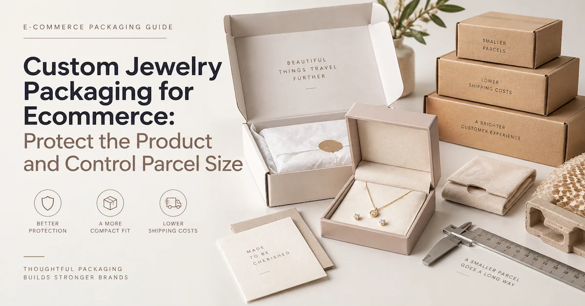 custom jewelry packaging for ecommerce
