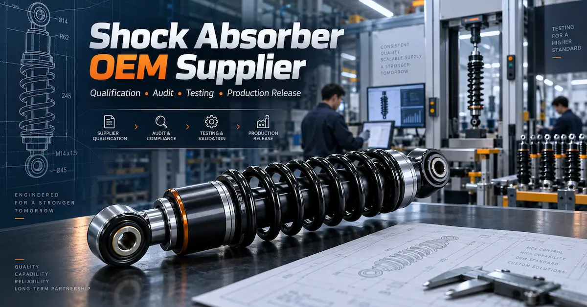 OEM shock absorber supplier qualification