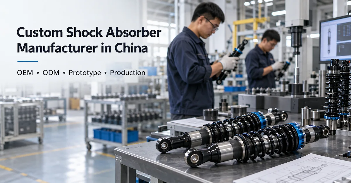 Custom Shock Absorber Manufacturer in China: How to Scope, Develop & Source the Right Suspension Project