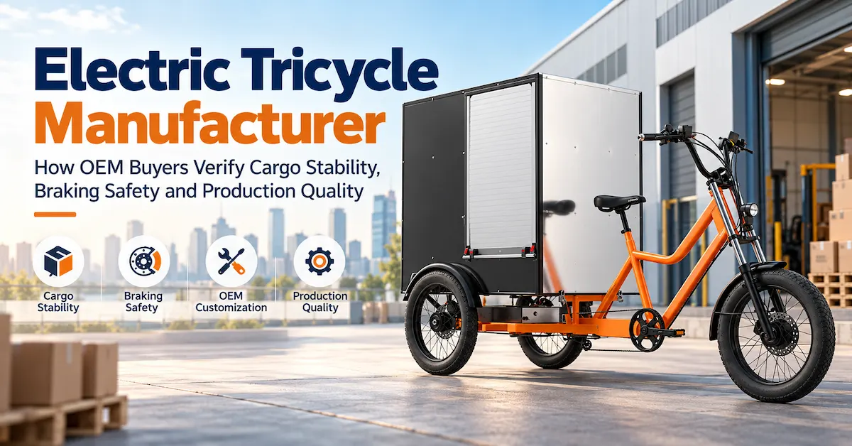 electric tricycle manufacturer